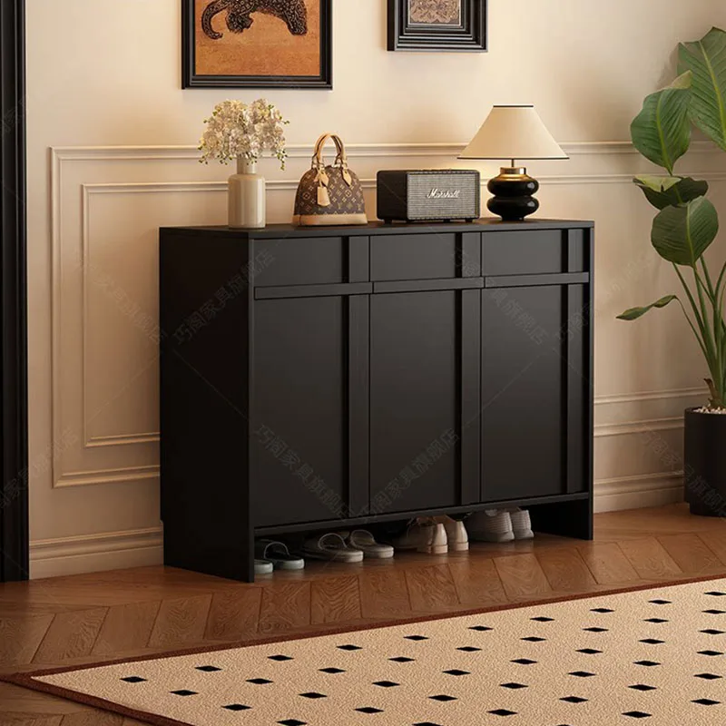 Vertical Slippers Shoe Cabinet Storage Modern Designer Luxury Box Display Box Shoe Shelf Mobile Zapatero Shoemakers Furniture