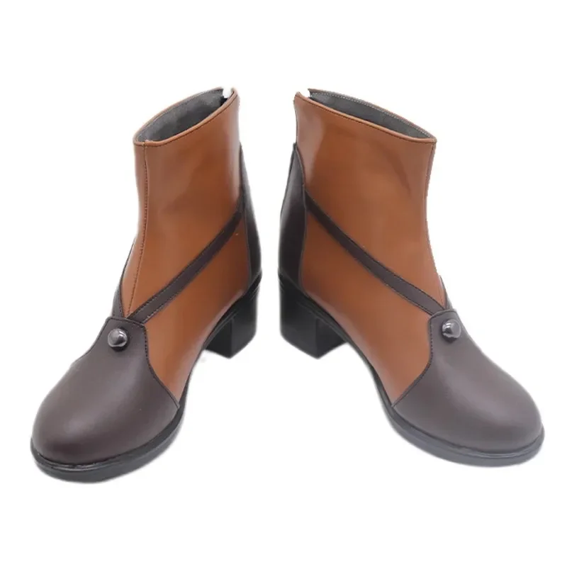 Anime jogo monstro caçador cosplay botas sapatos traje feminino masculino halloween role play adereços feitos