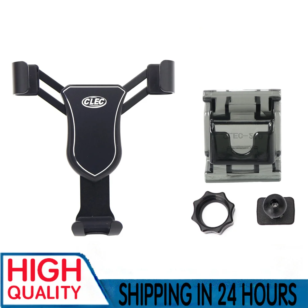 Air Vent Mount Stand Mobile Smart Phone Support For Peugeot 3008 5008 2017-2020 LHD RHD Hands-Free Holder Mout Set