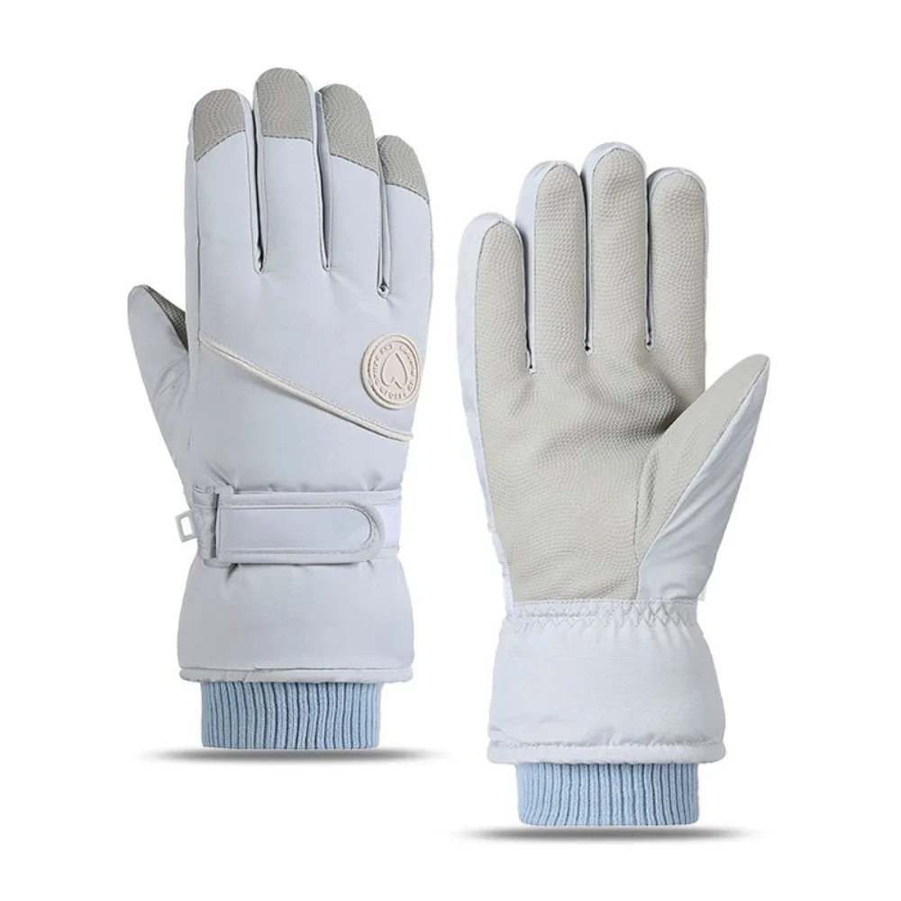 

Fashion Winter Warm Women Gloves Windproof Touch Screen Thickened Thermal Glove Waterproof Snow Gloves Outdoor Sports