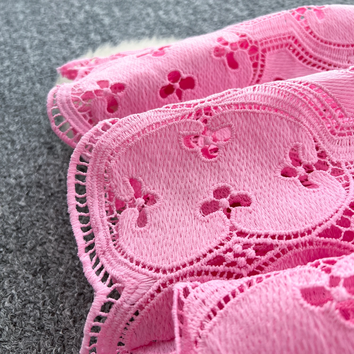 Stickerei Elegantes Kleid Für Frauen O Hals Kurzarm Hohe Taille Cut Out Midi Kleider Weibliche Sommer Kleidung