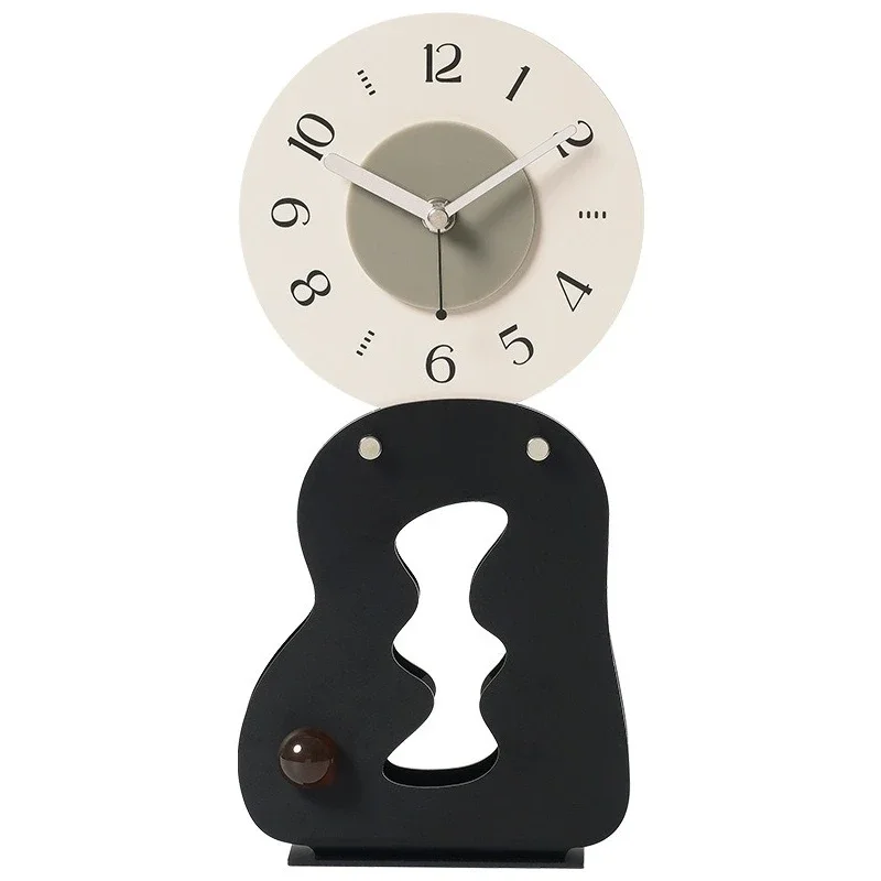 

Office desk desk clock study bedroom ornament living room TV cabinet creative clock decoration