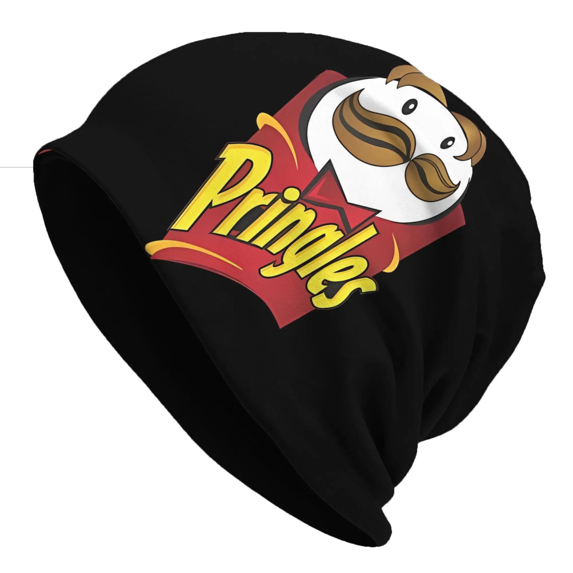 Gorros Bonnet Pringles para hombre y mujer, gorro fino con diseño de patatas fritas, gorra retro, gorros tipo skullies y beanies para la calle