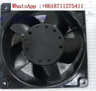 12CM 38mm 220V380V Metal Iron Blade High Temperature Resistant 110V Ball Bearing Fan 12038