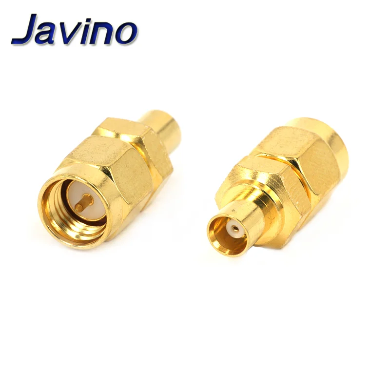 SMA Male Plug To MCX Female jack RF Coax Adapter Connector Straight Goldplated