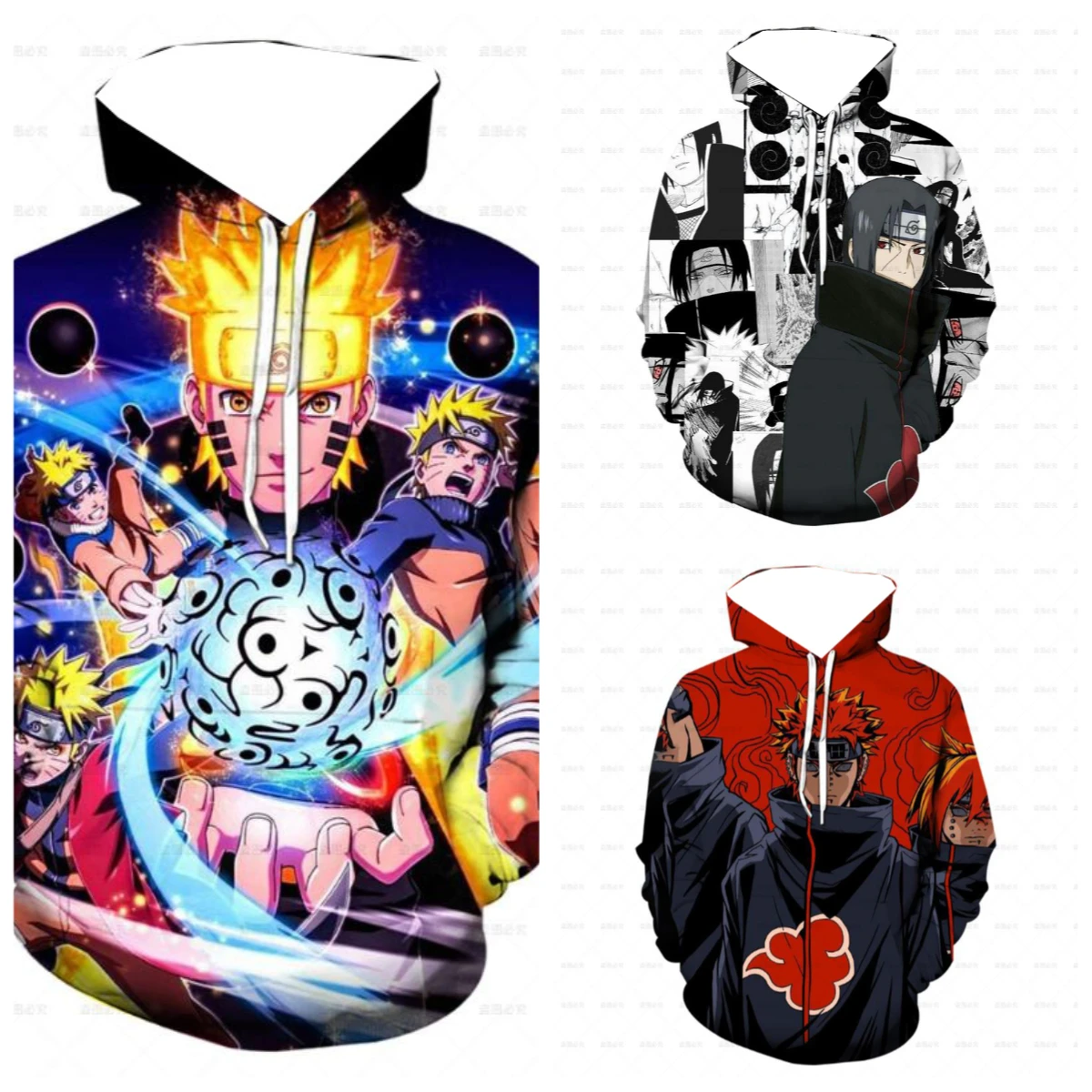 

2025 Autumn and Winter Hot-selling New Animation Fire Forbearance 3D Printing Hooded Sweater Outdoor Casual Fashion Hoodie