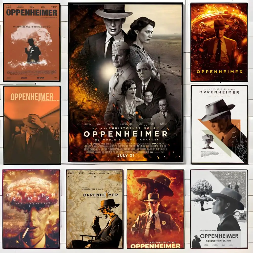 o-Oppenheimer Poster Wall Art Print Poster Decorative Mural Home Decor Gift Unframed