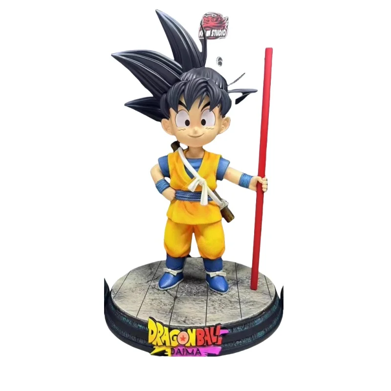 In Voorraad Dragon Ball Anime Figuur Daima Goku Figuren Super Saiyan Son Goku Leuke Beeldje Standbeeld Model Collectible Ornament Speelgoed