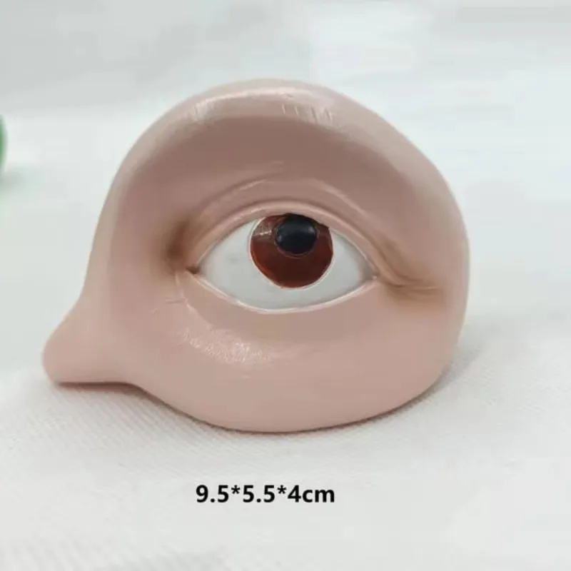 New Funny Creepy Toy Creative Enjoyable Resin Craft Fruit Eye Ornament Spoof Party Scary Eye Scene Desktop Decoration