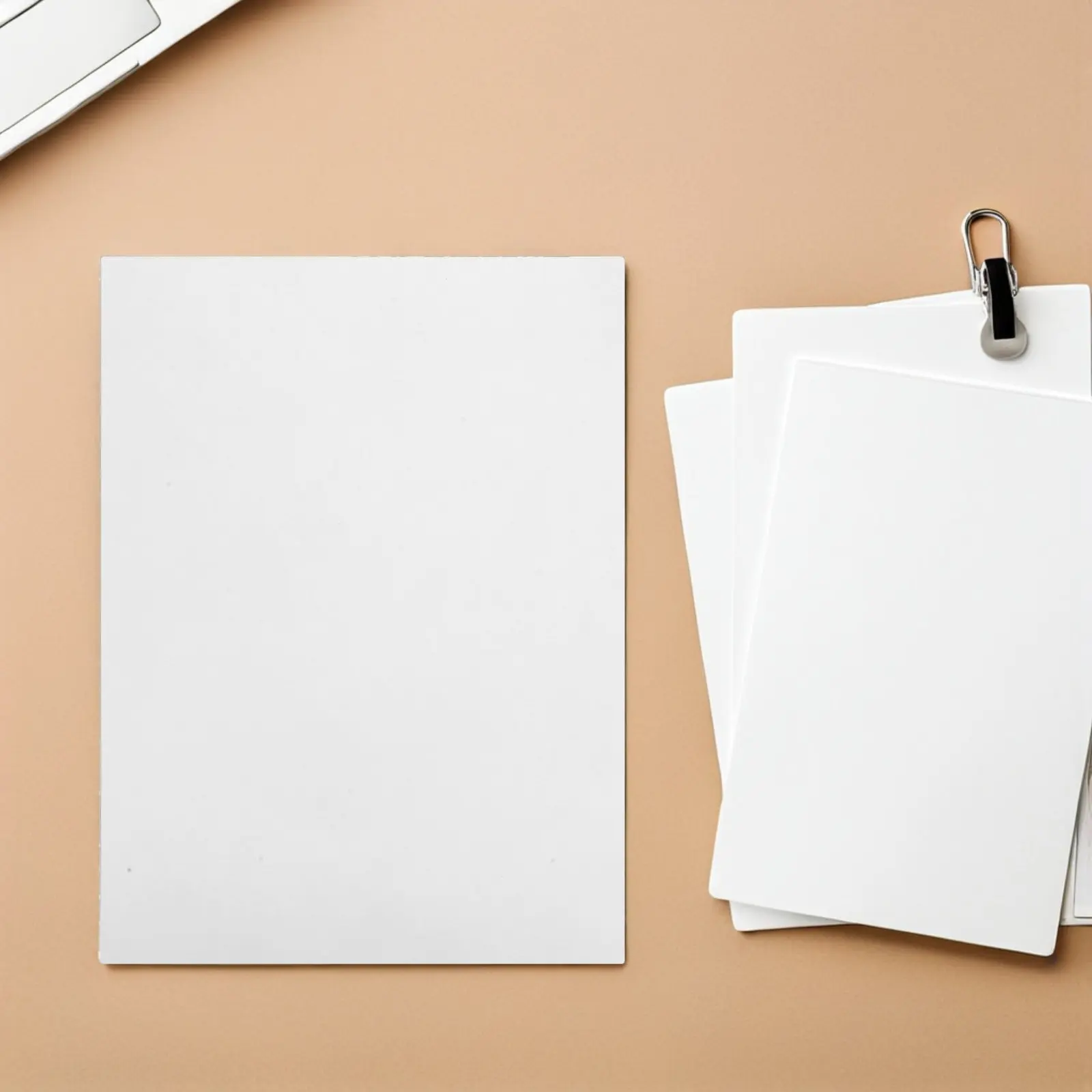 40Pcs Braille Writing Paper Sheets White 11.8x8.3inch Blank Braille Paper for Classroom Blind Students Handwriting Supplies