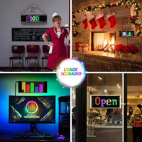 Programmable Flexible LED Display Car Scrolling Advertise Message Soft LED Display Sign Board Pixel Custom Led Panel for Truck