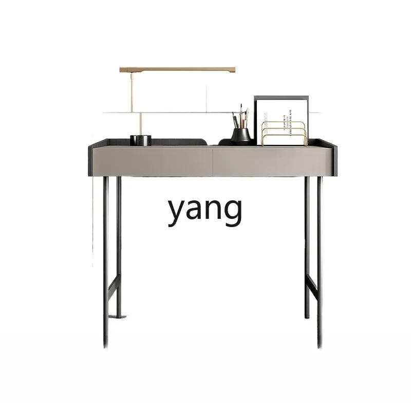 LHH  Italian minimalist study small desk light luxury modern home master bedroom table