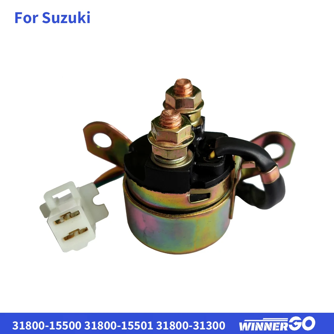 

Motorcycle Starter Relay For SUZUKI DR125 GN250 DR200 DR200SE DR200S GS750 GS1100 VX800 VS700 GS700 GV700 GV1200 INTRUDER GR650