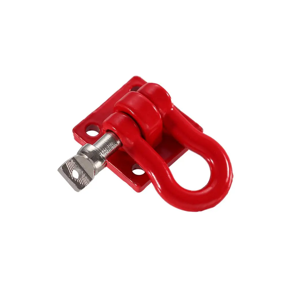 Hooks New Red Scale Winch SCX-10 Crawler Shackles Truck RC RC Crawler Hook 1/10 Metal Trailer Hook R/C Rock Crawler