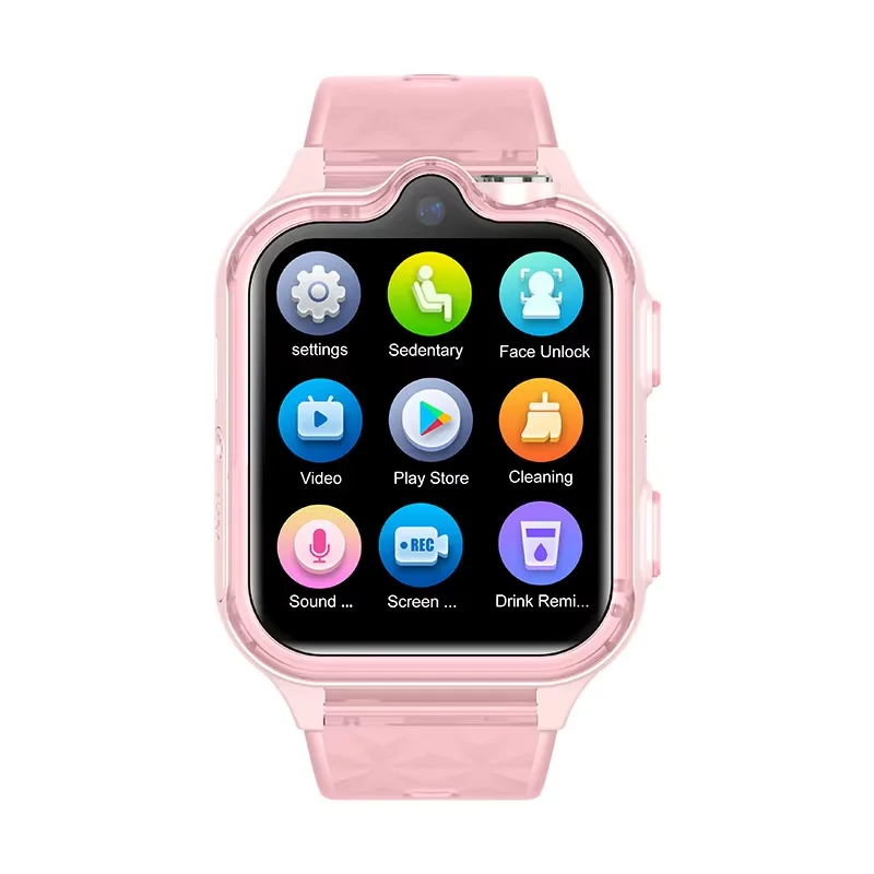 4G Kids Smart Watch KT42 with GPS Real-Time Location 2+16GB Dual Camera Video Call And Parental Control App Download