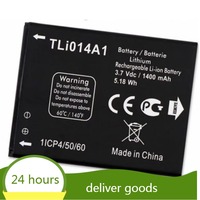 Tli014A1 1400mah 5.1wh 3.7v for Alcatel M'Pop 5020 5020D fire 4012 4012A 4012X 4007D Pixi 3 4.5\