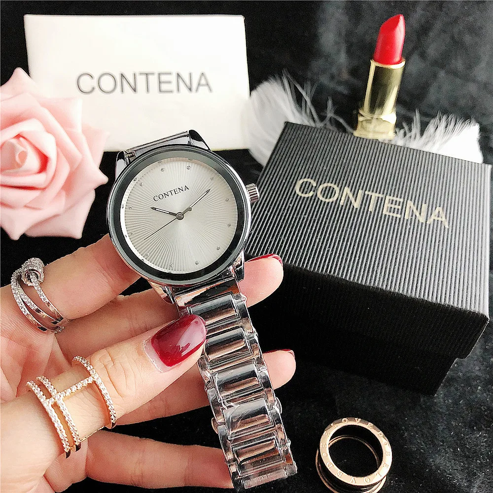 Relogio Feminino New Crystal Diamond watch luxury silver women\'s watch Fashion women\'s watch All Steel watch Clock Saat 2023