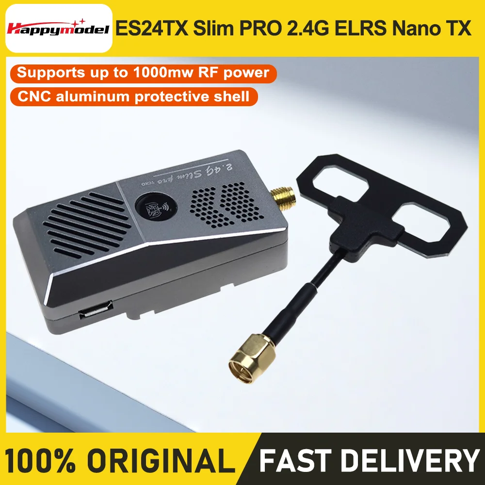 مراجعة شاملة لوحدة التحكم Slim Pro 2.4G ExpressLRS ELRS Nano TX مع مروحة تبريد CNC – الأفضل لمحبي الطيران الدقيق