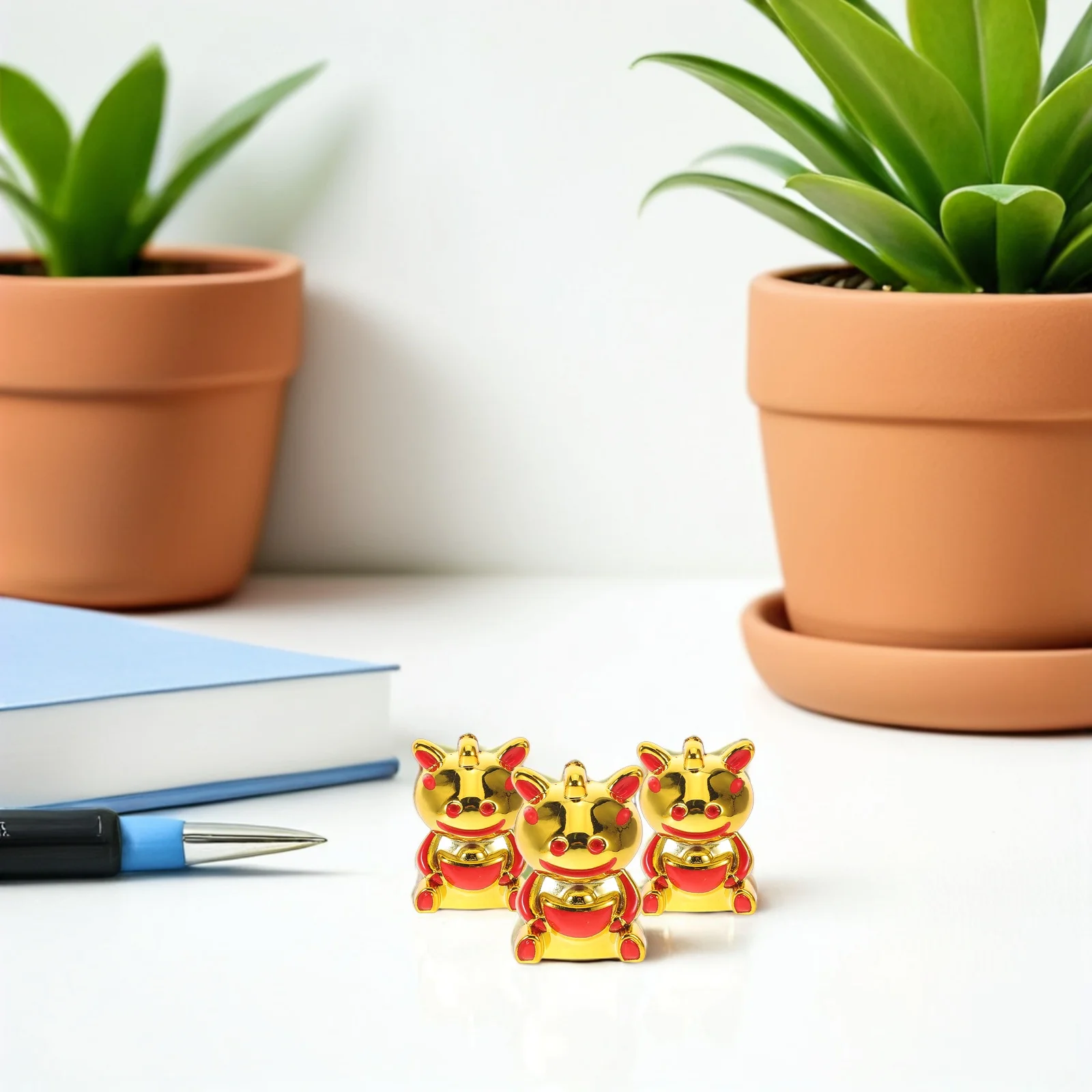 

10Pcs Horse Charms Jewelry Making Supplies Chinese New Year Zodiac Animal Pendants Good Luck Decorations Keychain Bracelet