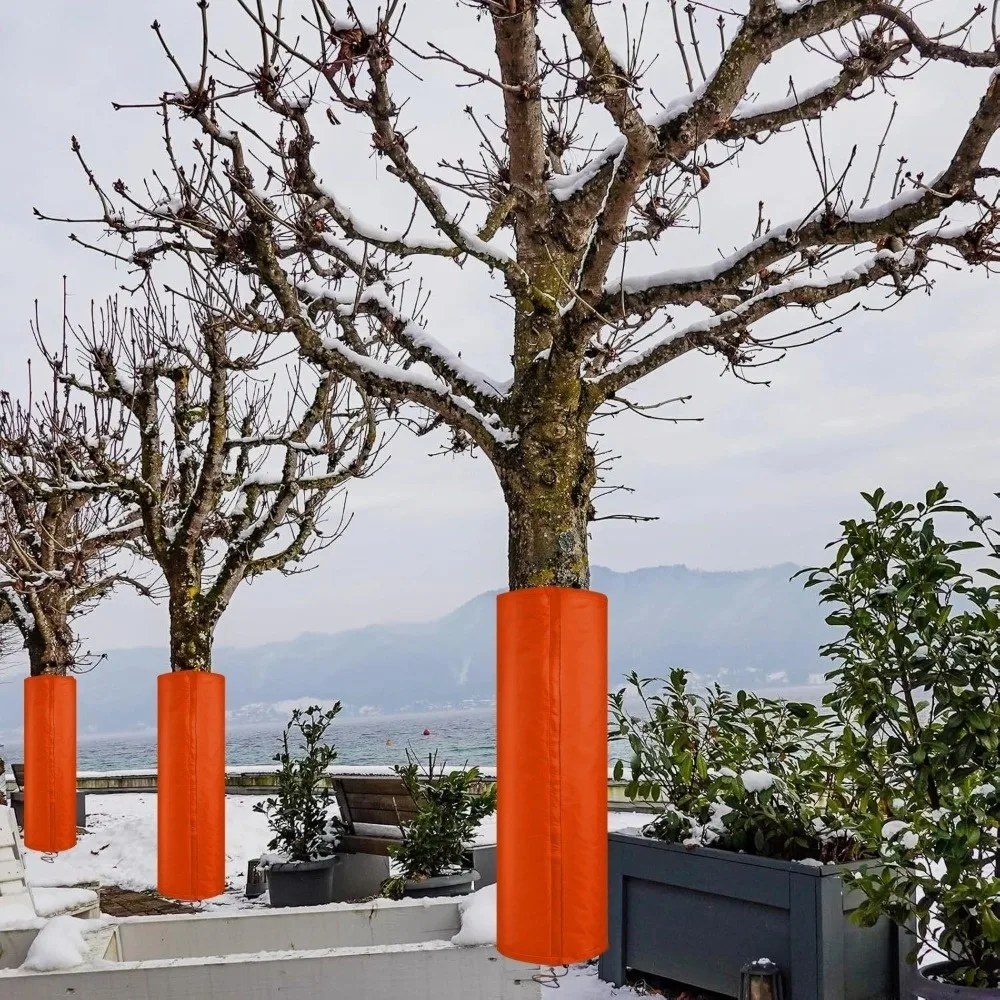 

Heat Preservation Plant Insulation Cover Tear-resistant Cold Resistance Tree Trunk Protector Double Insulation with Drawstring