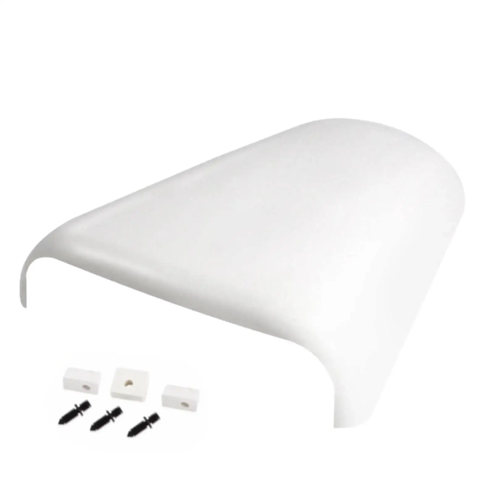 高性能クラムシェルベントマリン換気カバー交換部品簡単設置ホワイトプラスチックボートタンク用957175