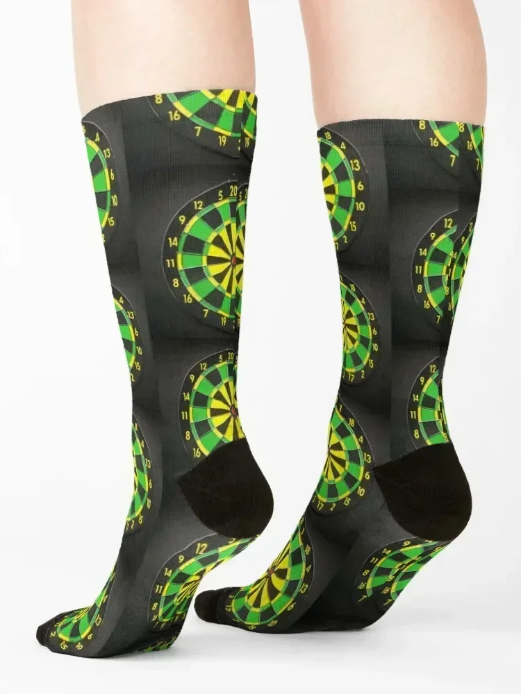 Dart Board, Game. Socks floor colored winter shoes Men Socks Luxury Brand Women's