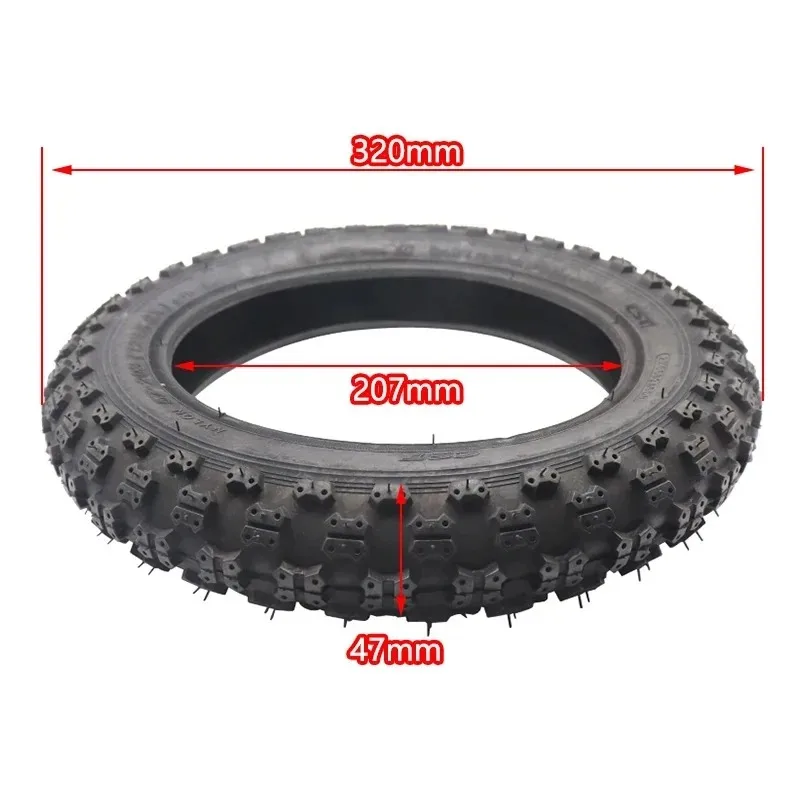 Wear resistant and anti slip CST Zhengxin 12 1/2x2 1/4 (57-203) inner tire for driving foldable electric vehicle outer tire