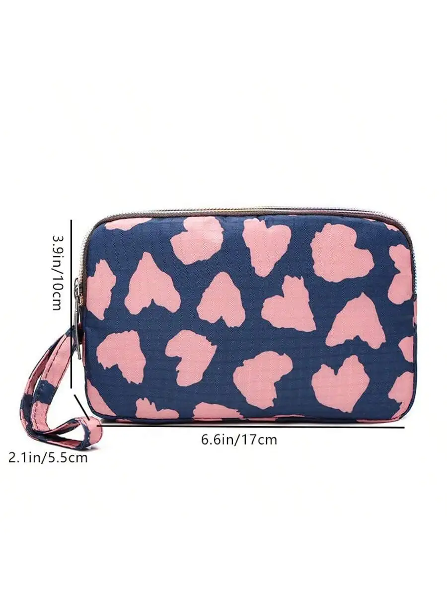 Women's Clutch bag Three-layer long purse Women's clutch bag Large capacity key purse purse casual mobile phone bag