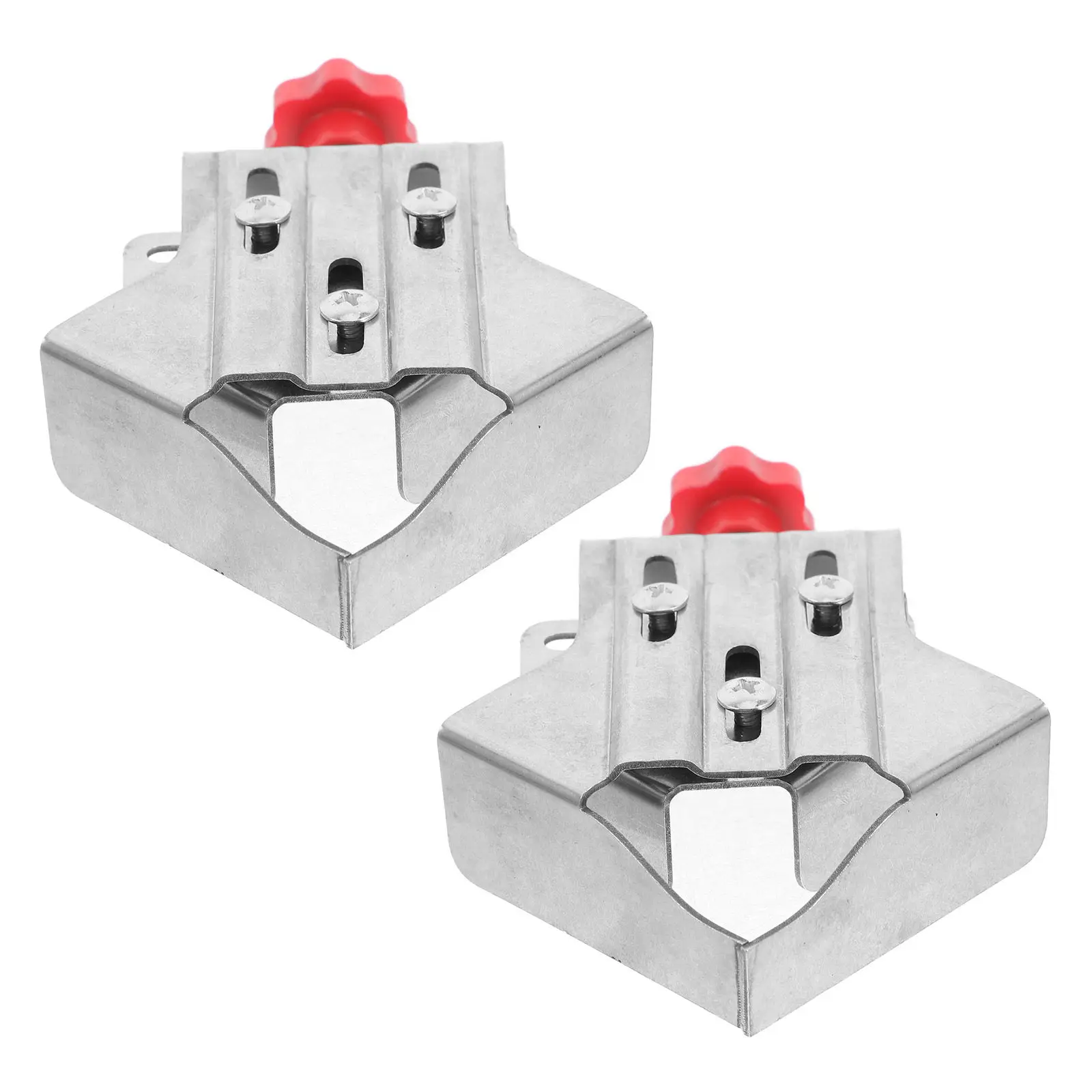 2Pcs Right Angle Clamp Adjustable Stainless Steel Corner Clamp for Woodworking Picture Frame Quick Lock Heavy Duty Corner view 4