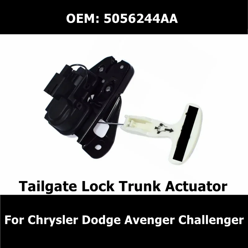 

5056244AA Car Tailgate Boot Latch Lock Trunk Actuator 5056244AB For Chrysler 200 300 Dodge Avenger Challenger Charger Dart