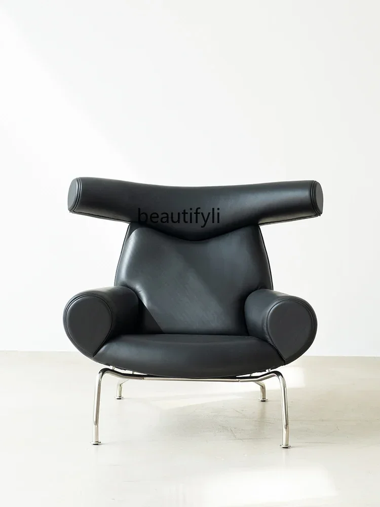 

Одиночный диван для отдыха, скандинавское кресло, офисное кресло для переговоров, кресло для босса