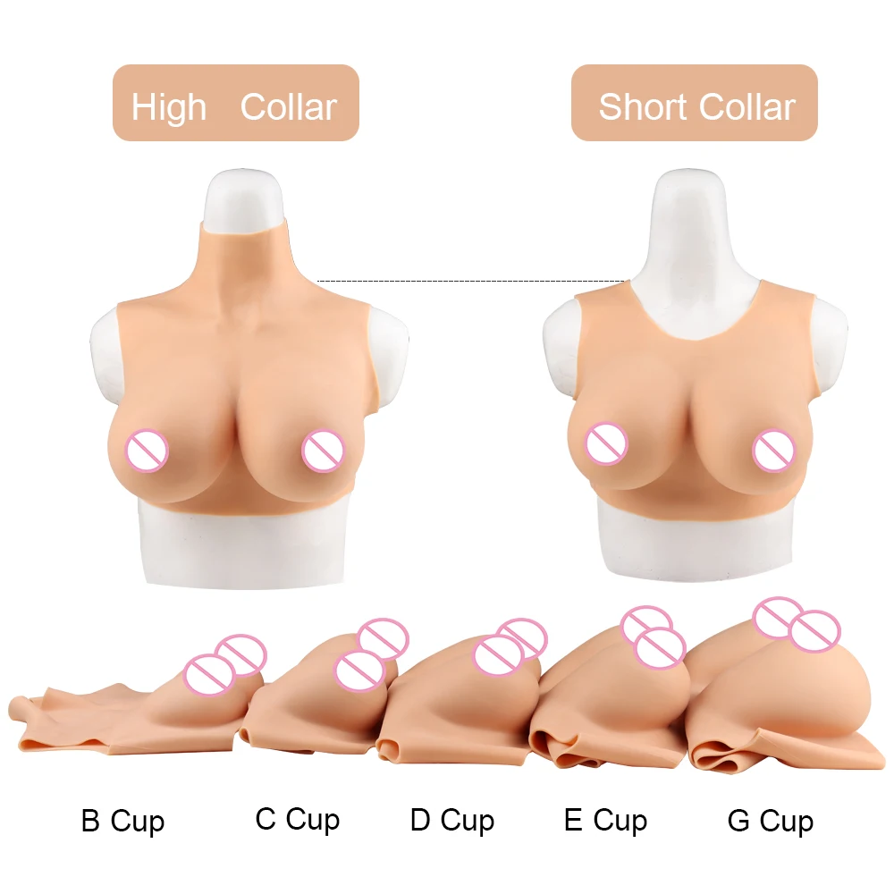 KnowU - Ultra Thin Ultra Light Fake Breasts, Big Breast Women, Silicone Breasts, Transgender, Drag Queen, Breast Shaking,Cosplay