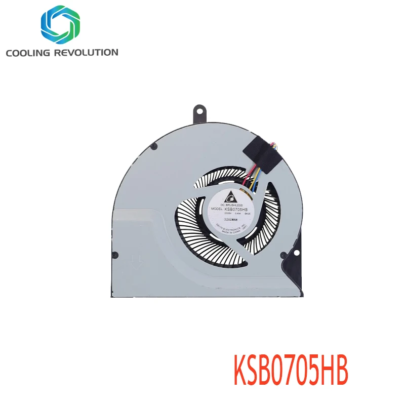 Laptop CPU Cooling Fan KSB0705HB DC5V 0.40A BK35 4Pin for ASUS N56