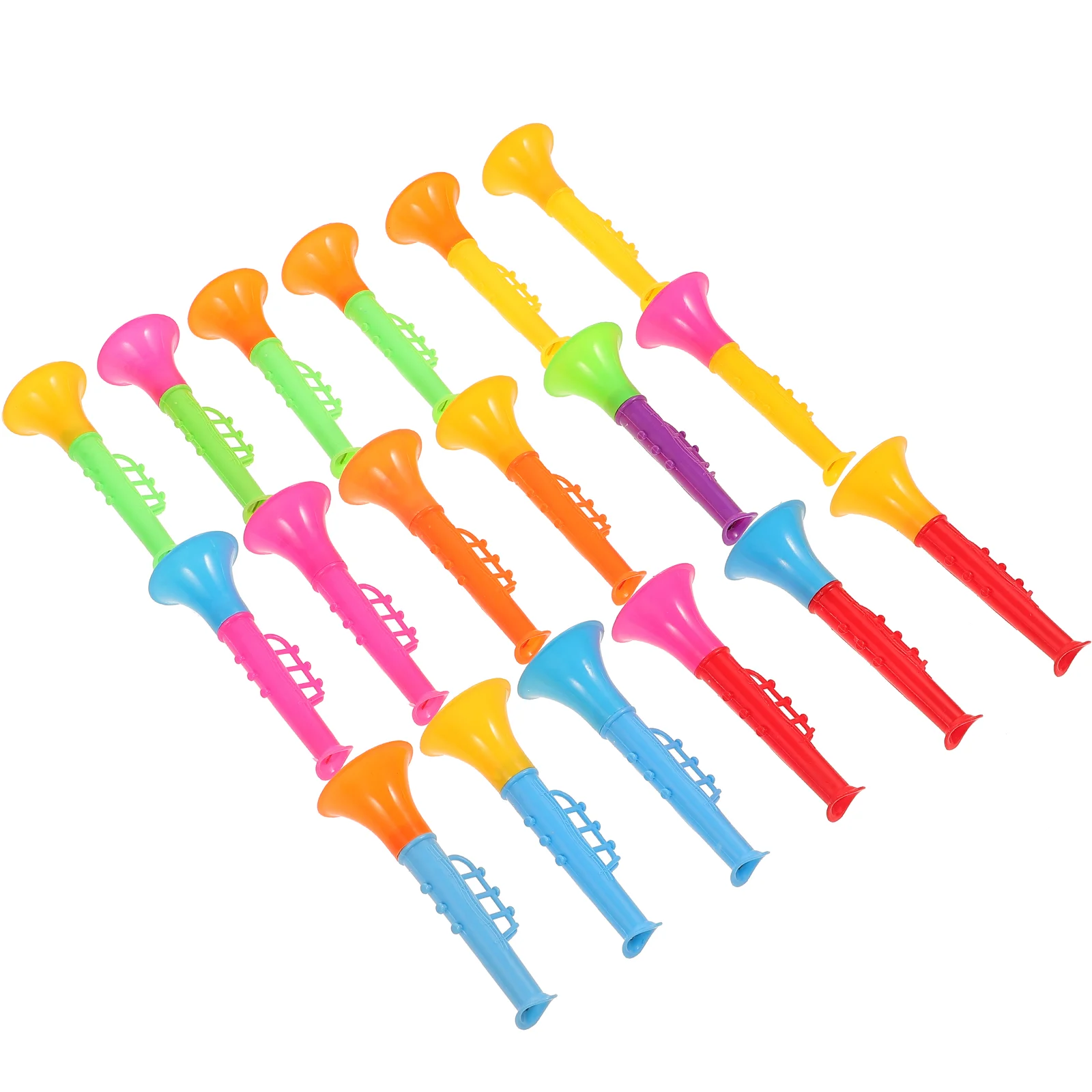 18 Pcs Musical Instrument Mini Speaker Toddler Baby Instruments Plastic Small Trumpet