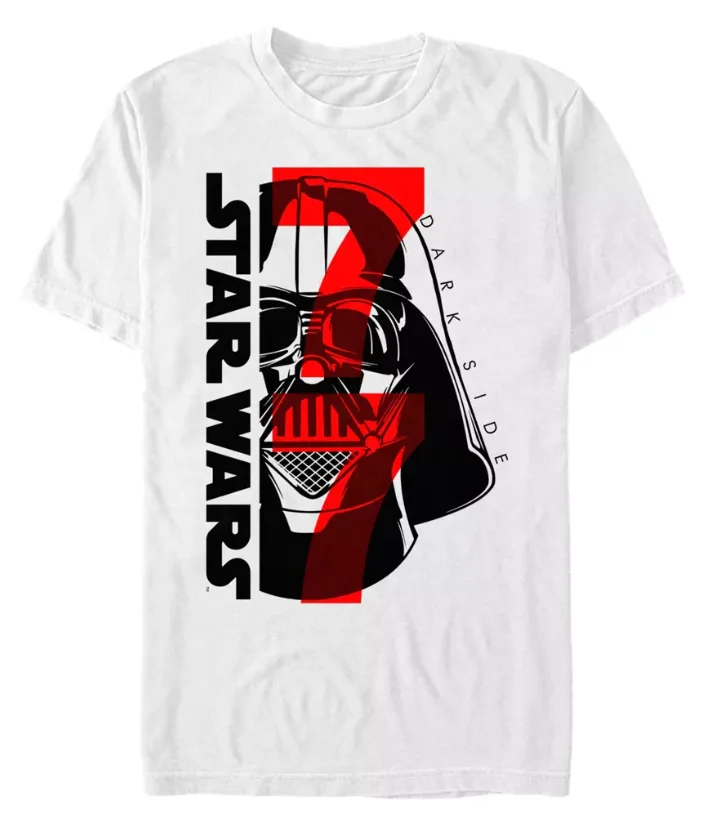 Star Wars merchandise new printed men's and women's loose and comfortable short sleeved T-shirt hobby