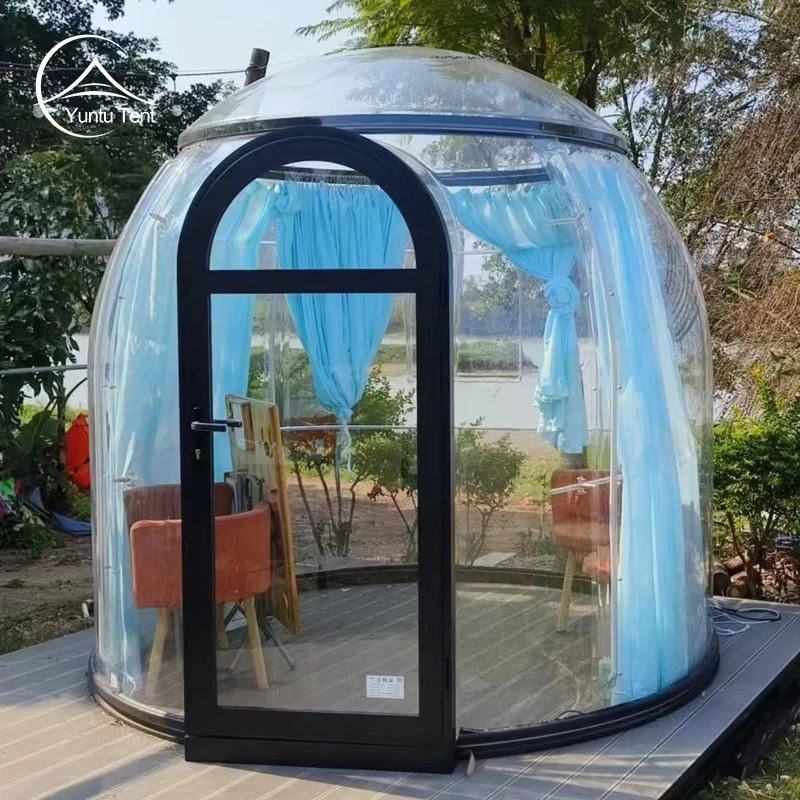 Modern Dome Tent Waterproof Snowproof Fireproof Made German Bayer Polycarbonate Pc for Hotel Event Use Safe