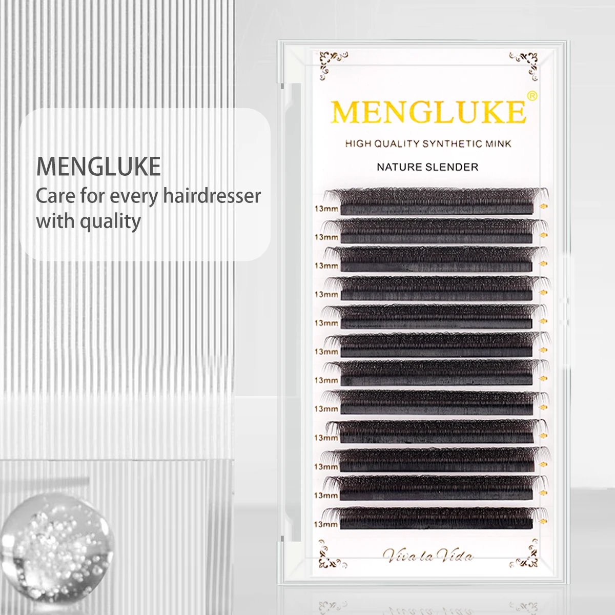 Mengluke marrom 4d w forma extensões de cílios de alta qualidade cílios individuais fluxo automático ventiladores de volume pré-fabricados