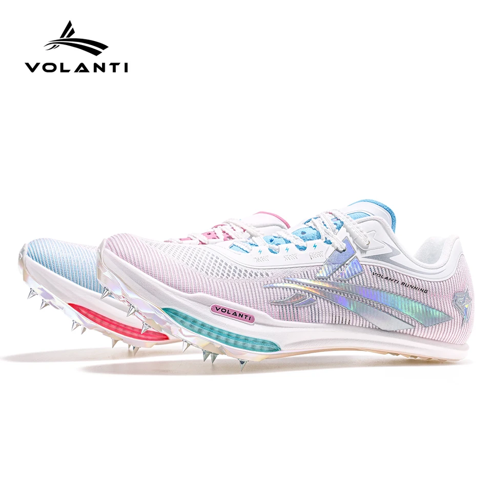 Volanti 超音波ダイヤモンドエアクッションスパイクシューズ全身ピュア