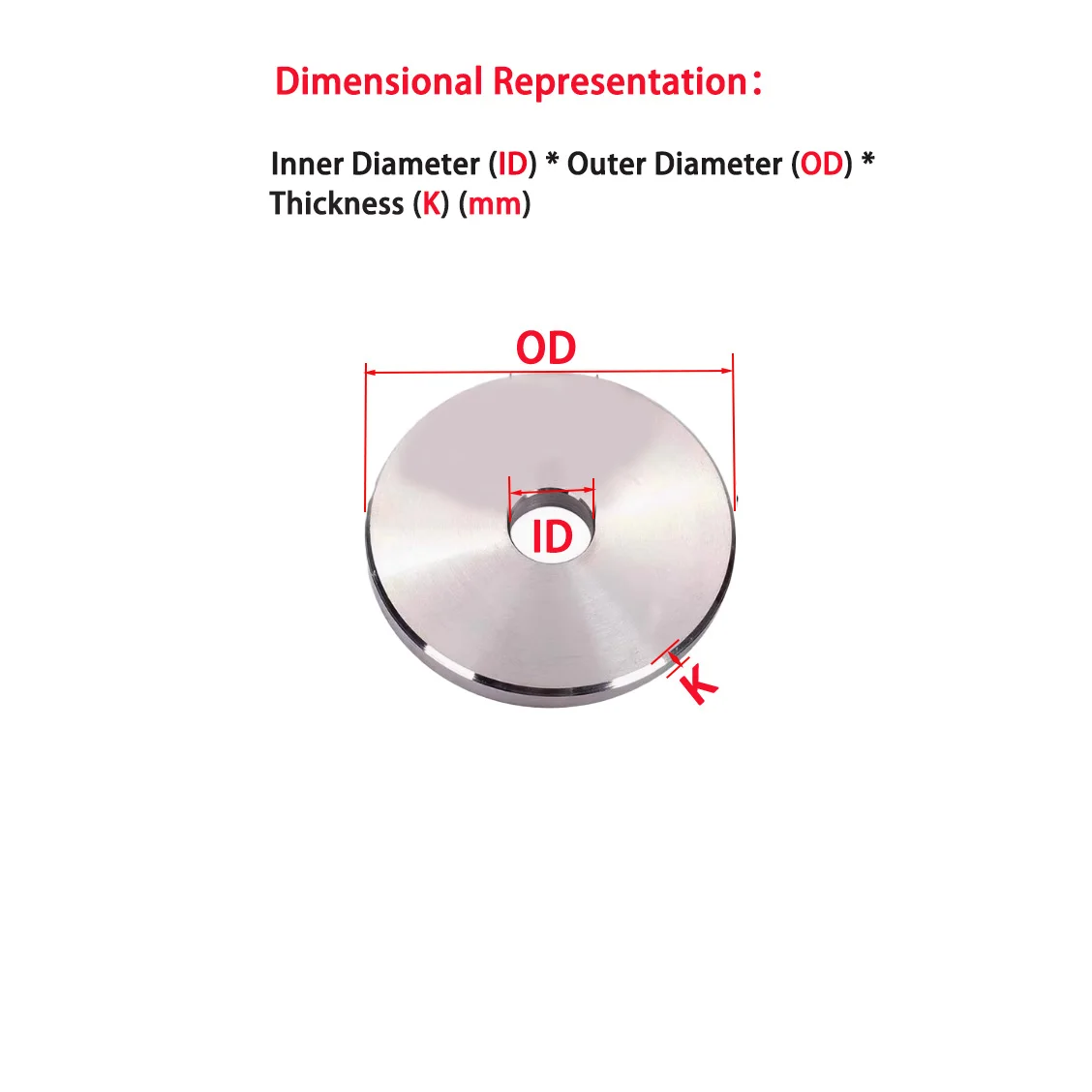 304 Stainless Steel Enlarged And Thickened Gasket/Huasi Flat Gasket Meson