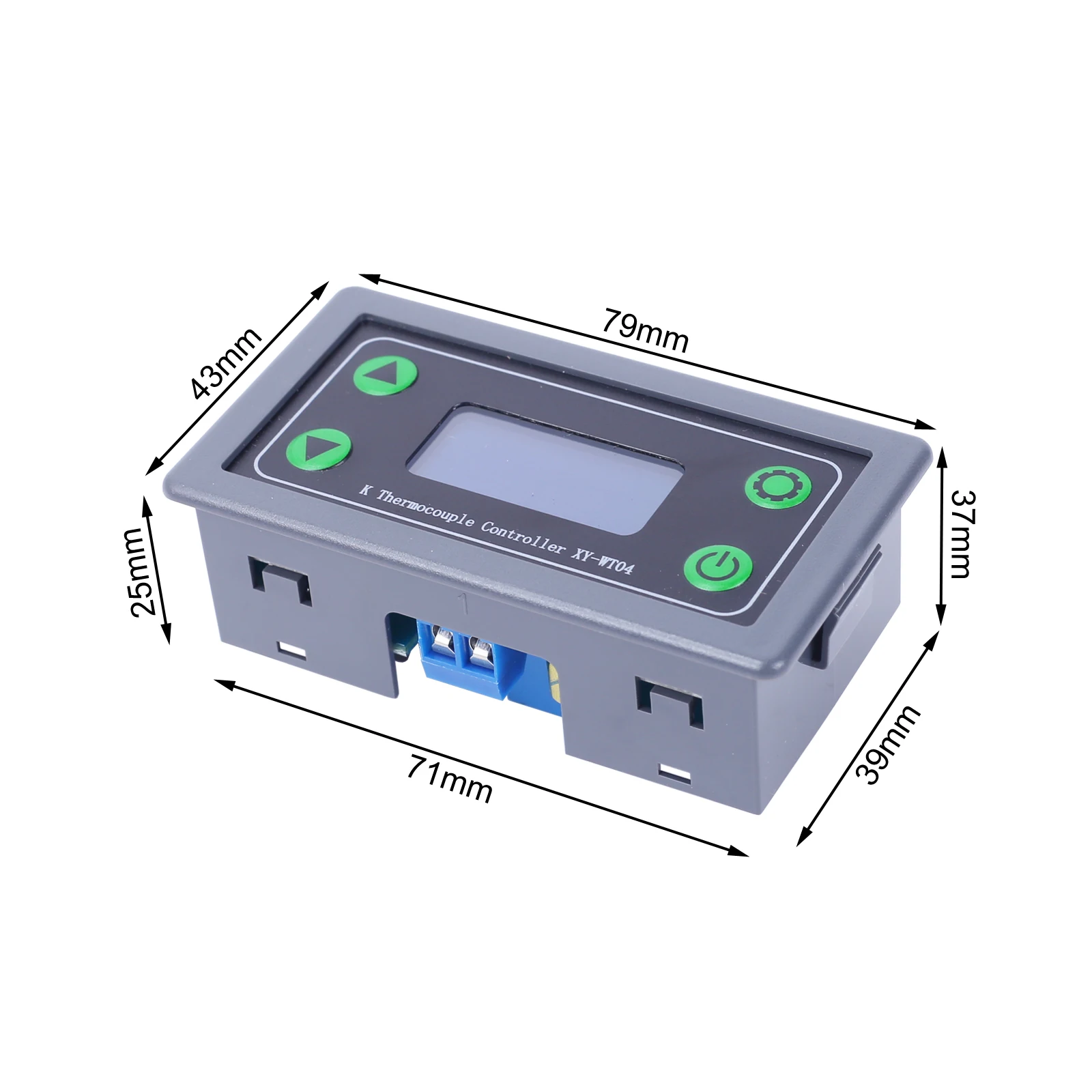Hoge Temperatuur Controller K-Type Digitale Module Met Hoge Precisie Output Automatische Constante Temperatuur Paneel