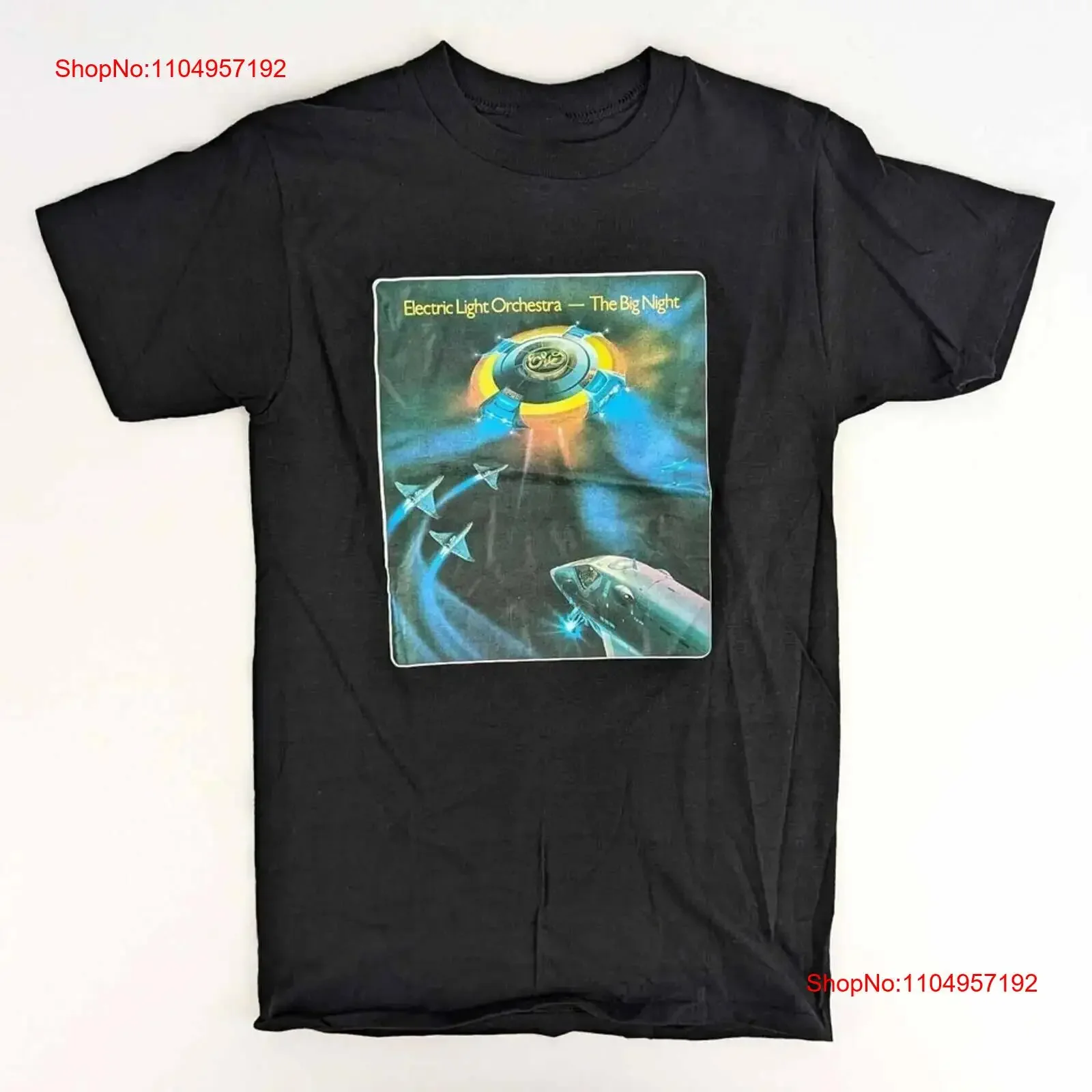 

Футболка Electric Light Orchestra ELO The Big Night Tour, черная, S 5XL UU103, винтажная, модная, с рисунком, мягкая, стильная, повседневная