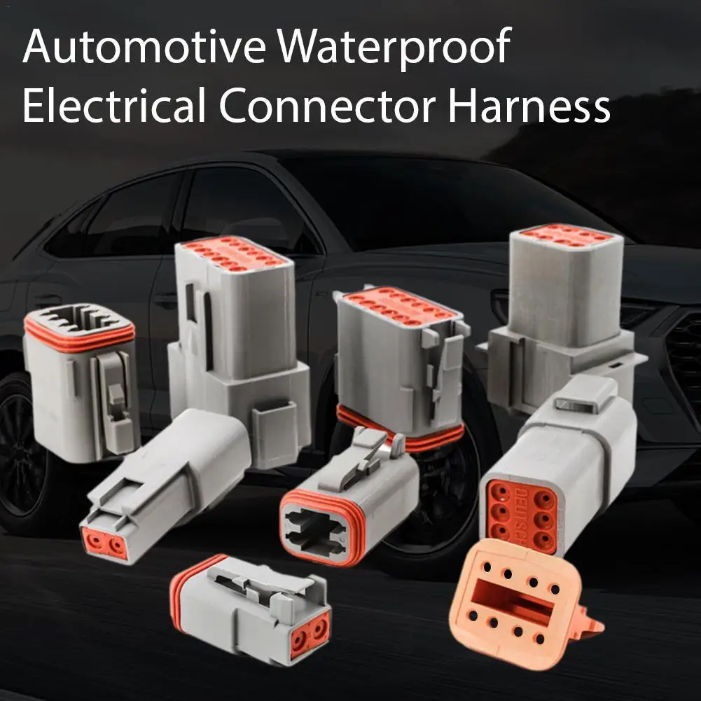 

Автомобильный водонепроницаемый разъем Высококачественные разъемы DT Ассортимент водонепроницаемых автомобильных Deutsch DT серии