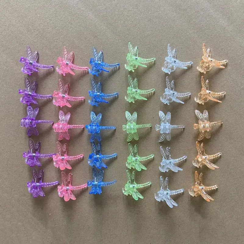 

Plastic Plant Clips 30PCS Dragonfly Shape Vines Support Clip Reusable Holder Gardening Supplies For Vegetable Garden Accessories