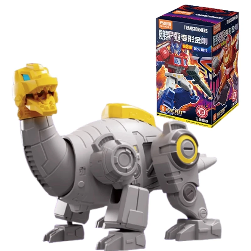 BLOKEES Transformers Star Edition 8-montage bouwstenen UNICRON HEAD Optimus Prime Metroplex mobiel model speelgoed cadeau