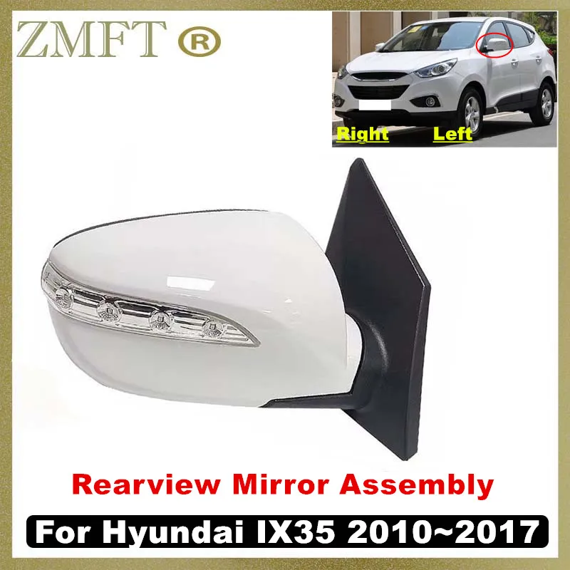 

Car Side Rearview Reverse Mirror Assembly For Hyundai IX35 2010 2011 2012 2013 2014 2015 2016 2017 With Signal Light
