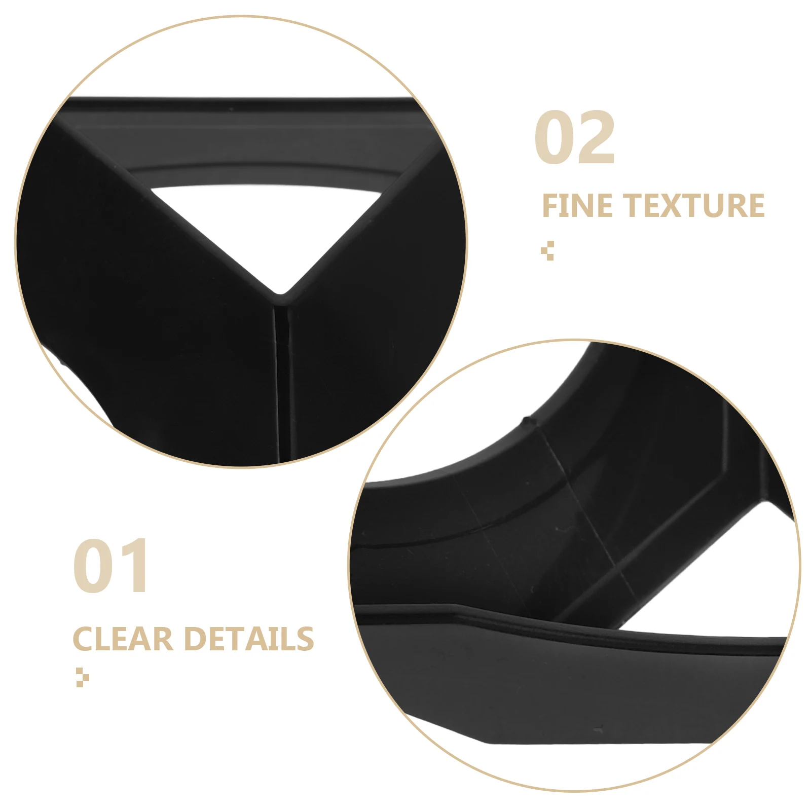 

20 шт., черная прозрачная подставка для куба-треугольника - держатель для куба-головоломки, настольный штатив для коллекции и хранения кубов, куб