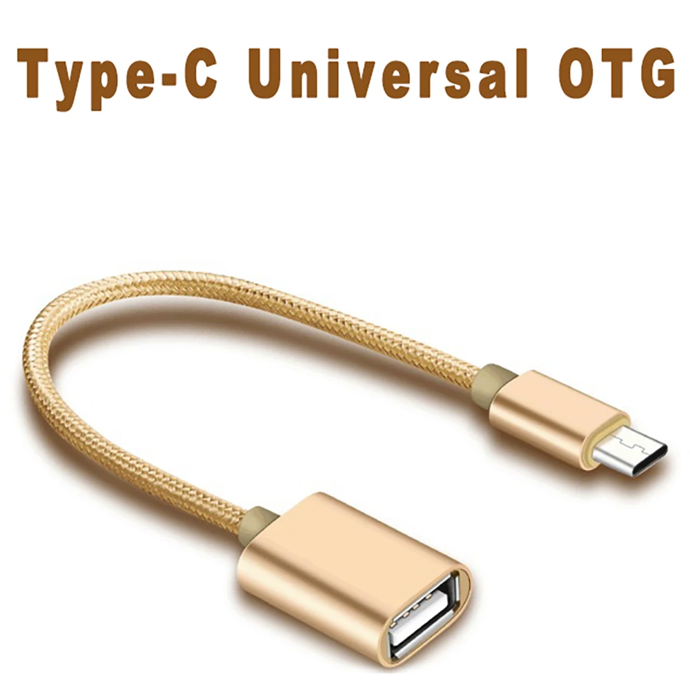 OTG Cable TYPE-C To USB Female Adapter Cable For Macbook Huawei P50 Xiaomi Realme POCO USB Adapter Cable Type C Cable