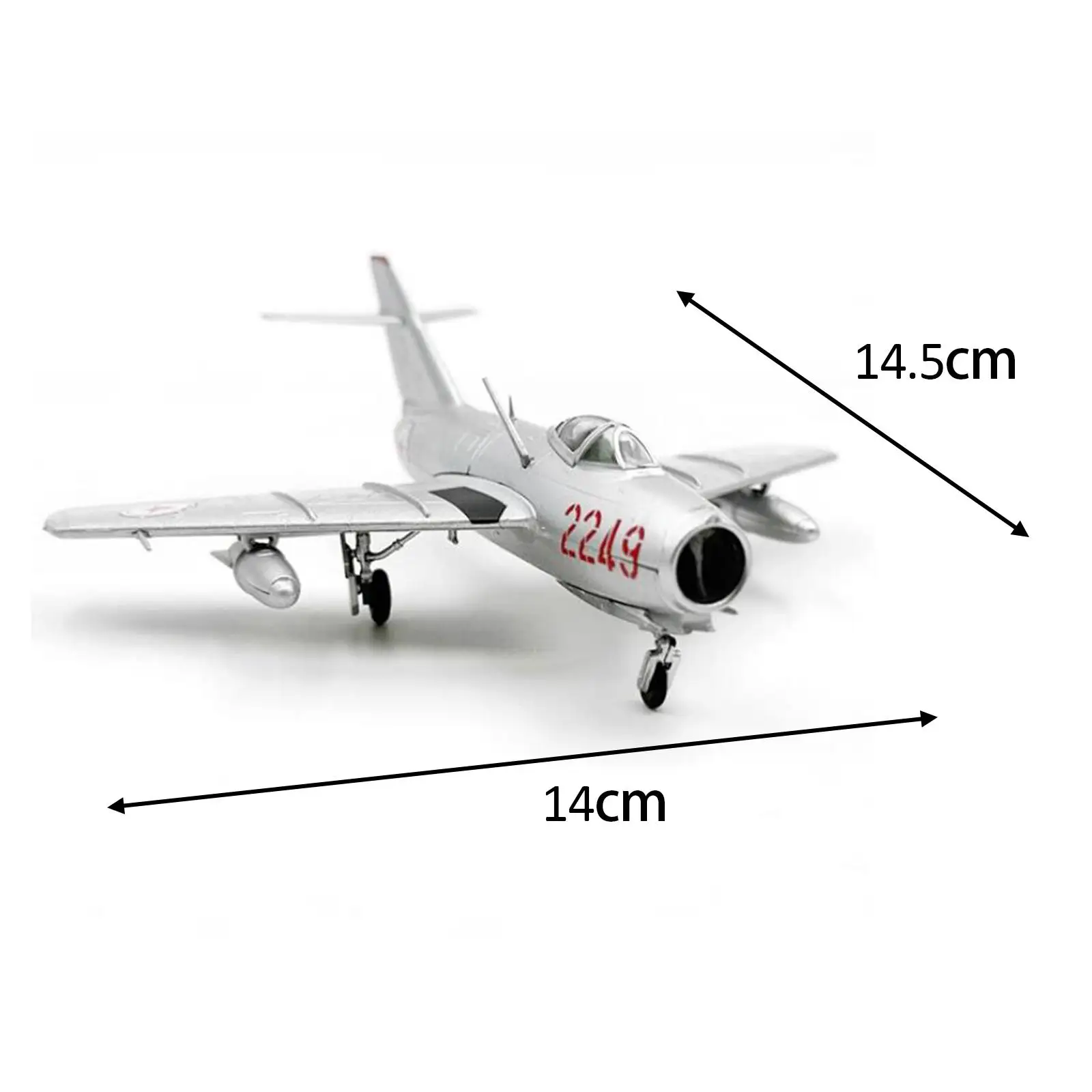 Modèle d'avion avec présentoir, décoration britannique, alliage, avion rétro de simulation, étagère, meuble TV de bureau, ornement, bar, 1:72