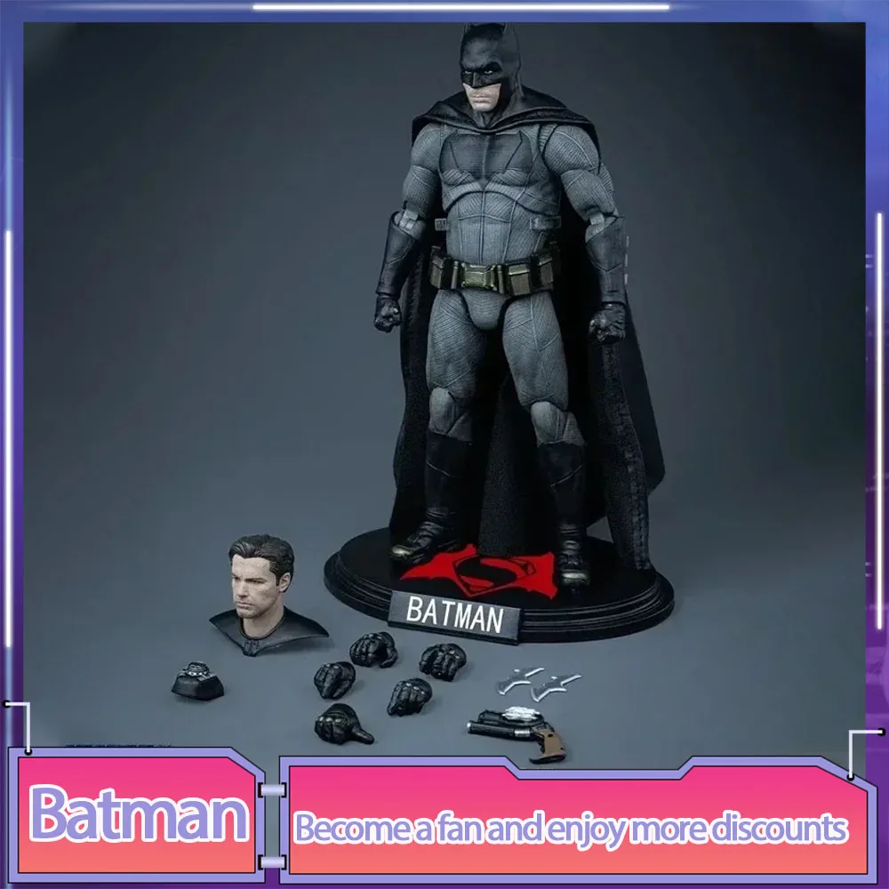 Fondjoy Toys Big Ben Batman Action Figure Batman Movie Bvs Light Armor Batman Statue Models Collectible Toy Christmas Gifts