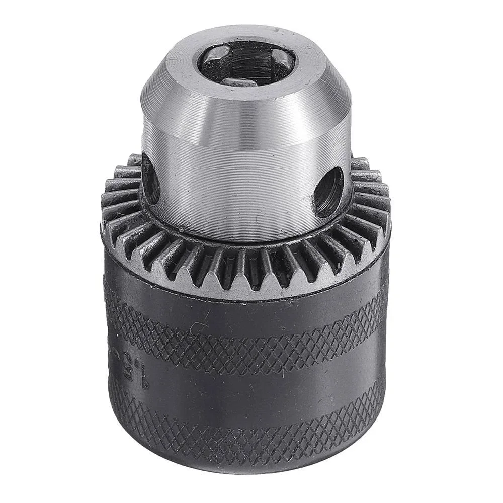 Drill Chuck Adapter For Impact Wrench Converter 1/4 Hex Shank Keyless Chuck 1.5-10mm Precision Clamping Range SDS Plus Adapter 3/8-24UNF Thread Heavy Duty Multi-Machine Compatible Power Tool Accessories 5Pcs Complete Kit Mechanics DIY Woodworking view 6